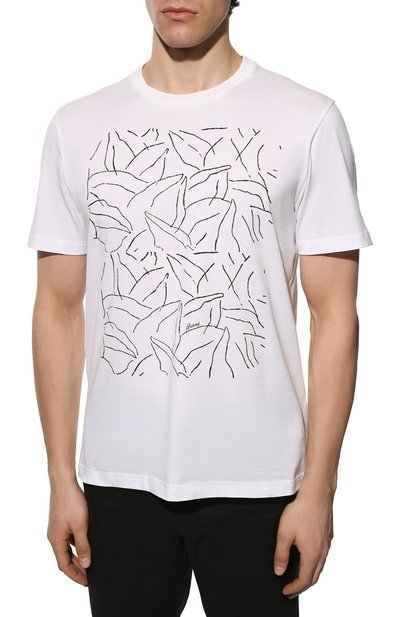 Хлопковая футболка BRIONI, арт. UJCH0L/P1648, фото 3