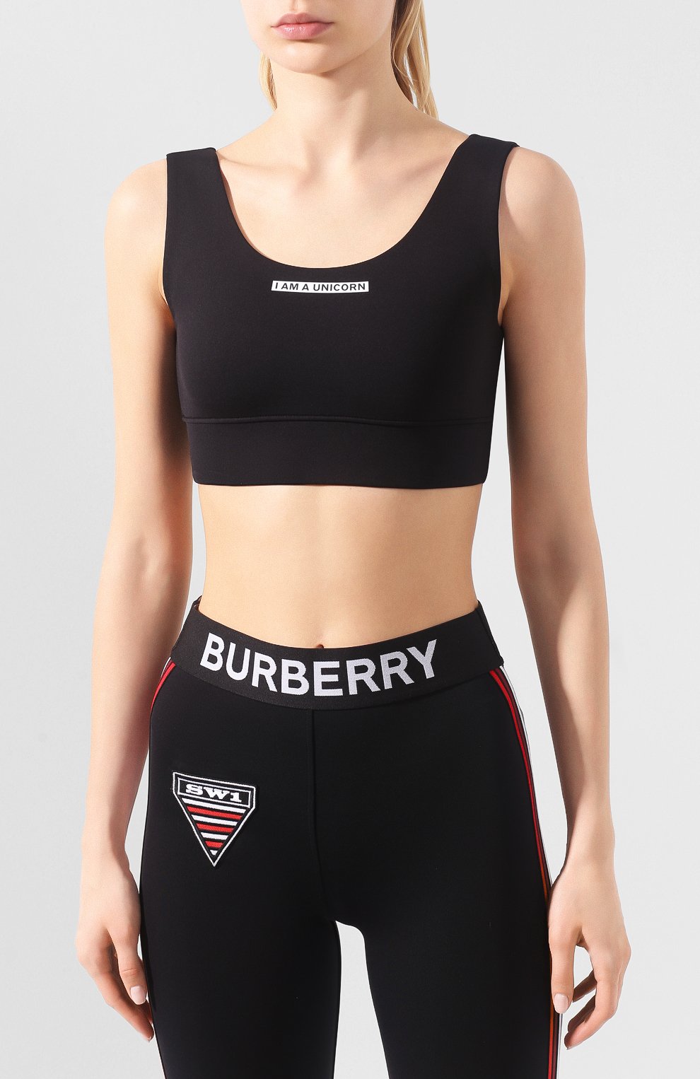 Топ BURBERRY черного цвета по цене 38850 руб., арт. 8029581, фото 3 Топ BURBERRY, арт. 8029581, фото 3