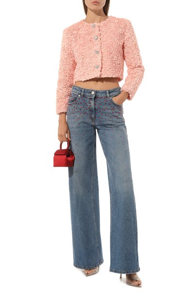 Джинсы с отделкой стразами VIVETTA, арт. V2S/2031/6016, фото 2