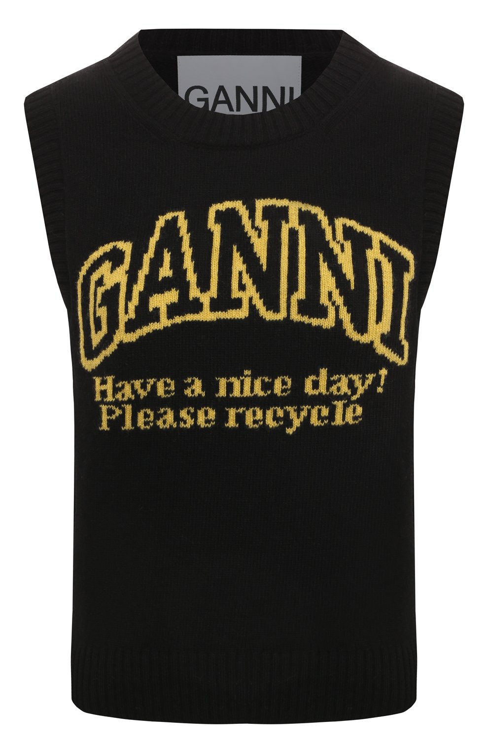 Шерстяной жилет GANNI, арт. K2091, фото 1