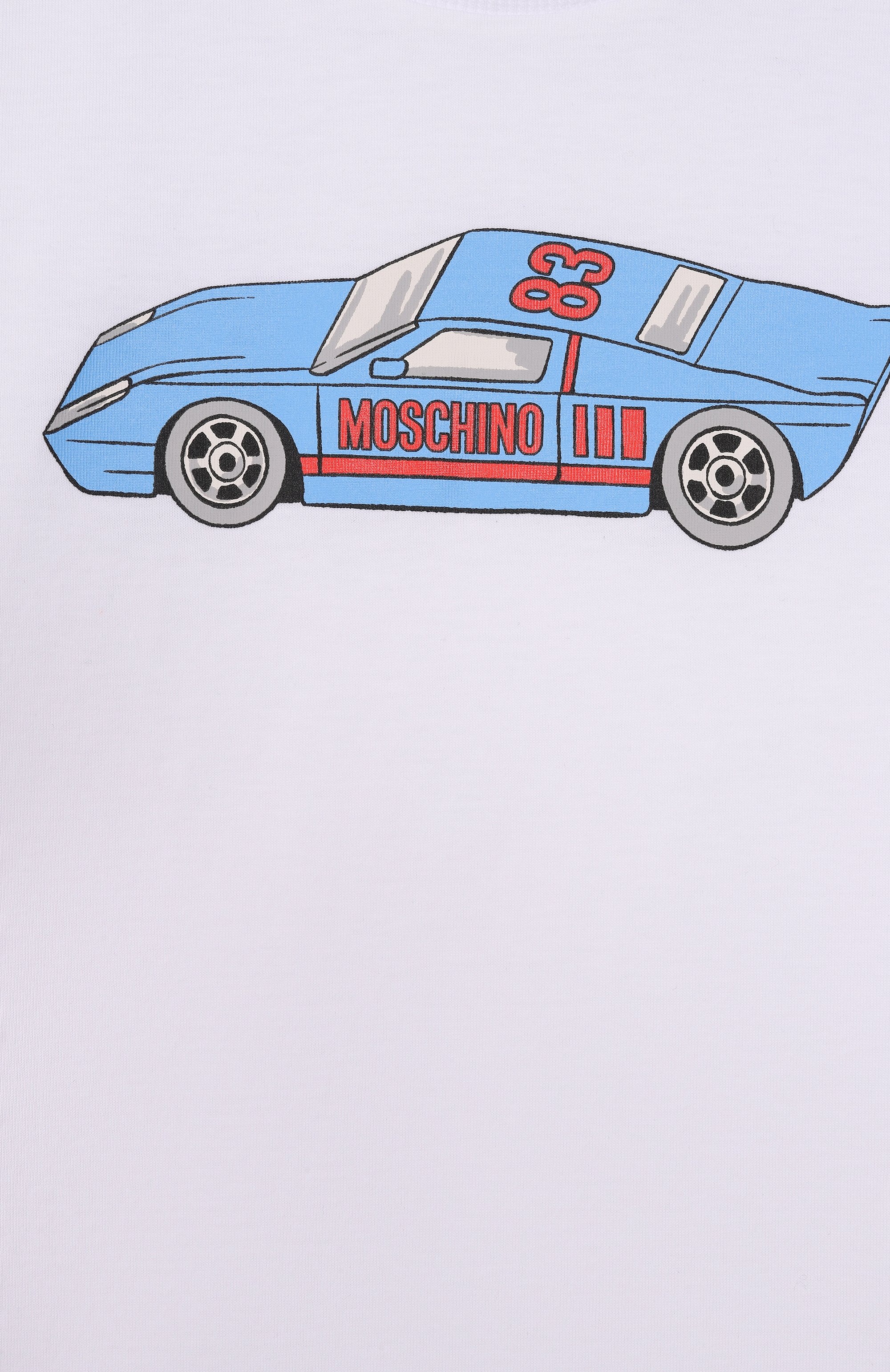 Хлопковая футболка MOSCHINO, арт. HRM04L/LAA02, фото 3