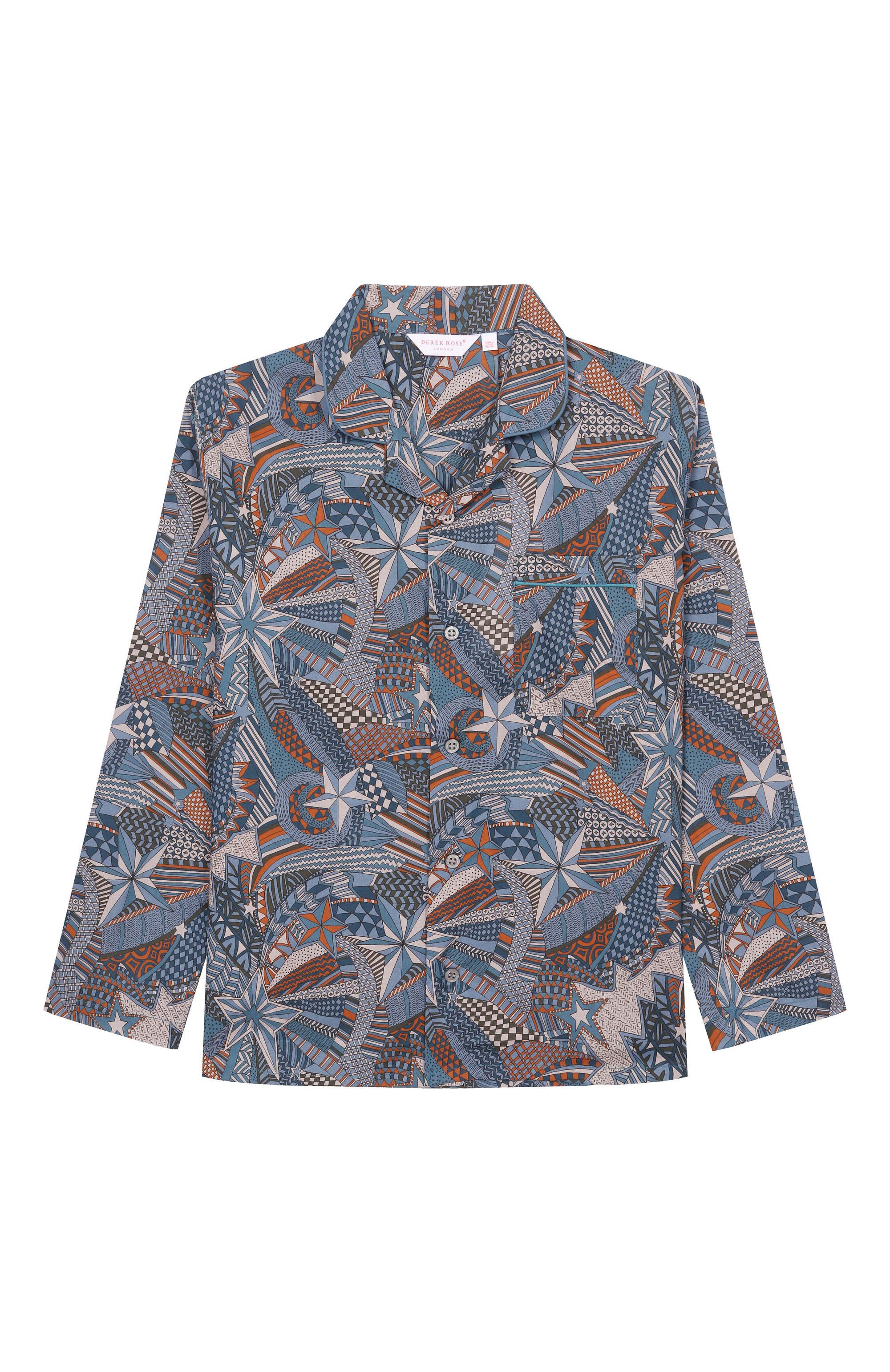 Хлопковая пижама DEREK ROSE, арт. 7025/LEDB093, фото 2