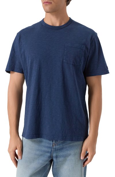 Хлопковая футболка MC2 SAINT BARTH темно-синего цвета по цене 9575 руб., арт. STBM PRESIDENT/00151H, фото 3 Хлопковая футболка MC2 SAINT BARTH, арт. STBM PRESIDENT/00151H, фото 3