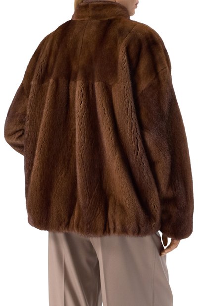 Шуба из норки MVST, арт. FTRBCK-Y406V/F1150, фото 4