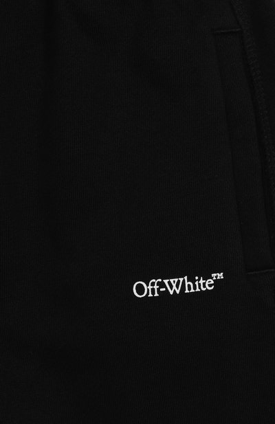 Хлопковые джоггеры OFF-WHITE, арт. 0BCH001S25FLE001/4-12, фото 3