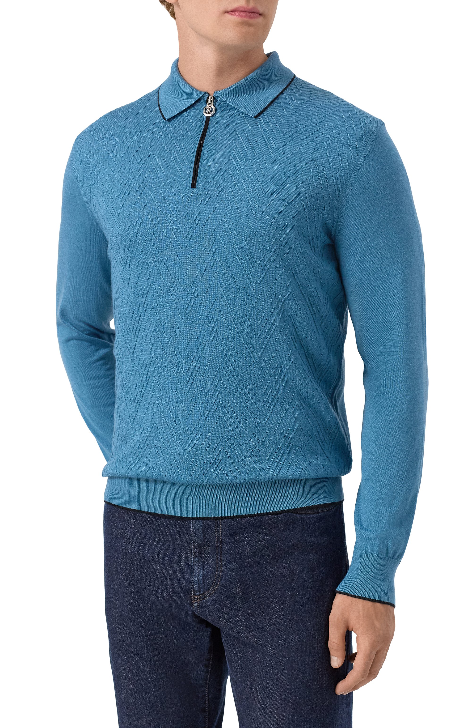 Поло из кашемира и шелка STEFANO RICCI, арт. K606399P30/F25314, фото 3