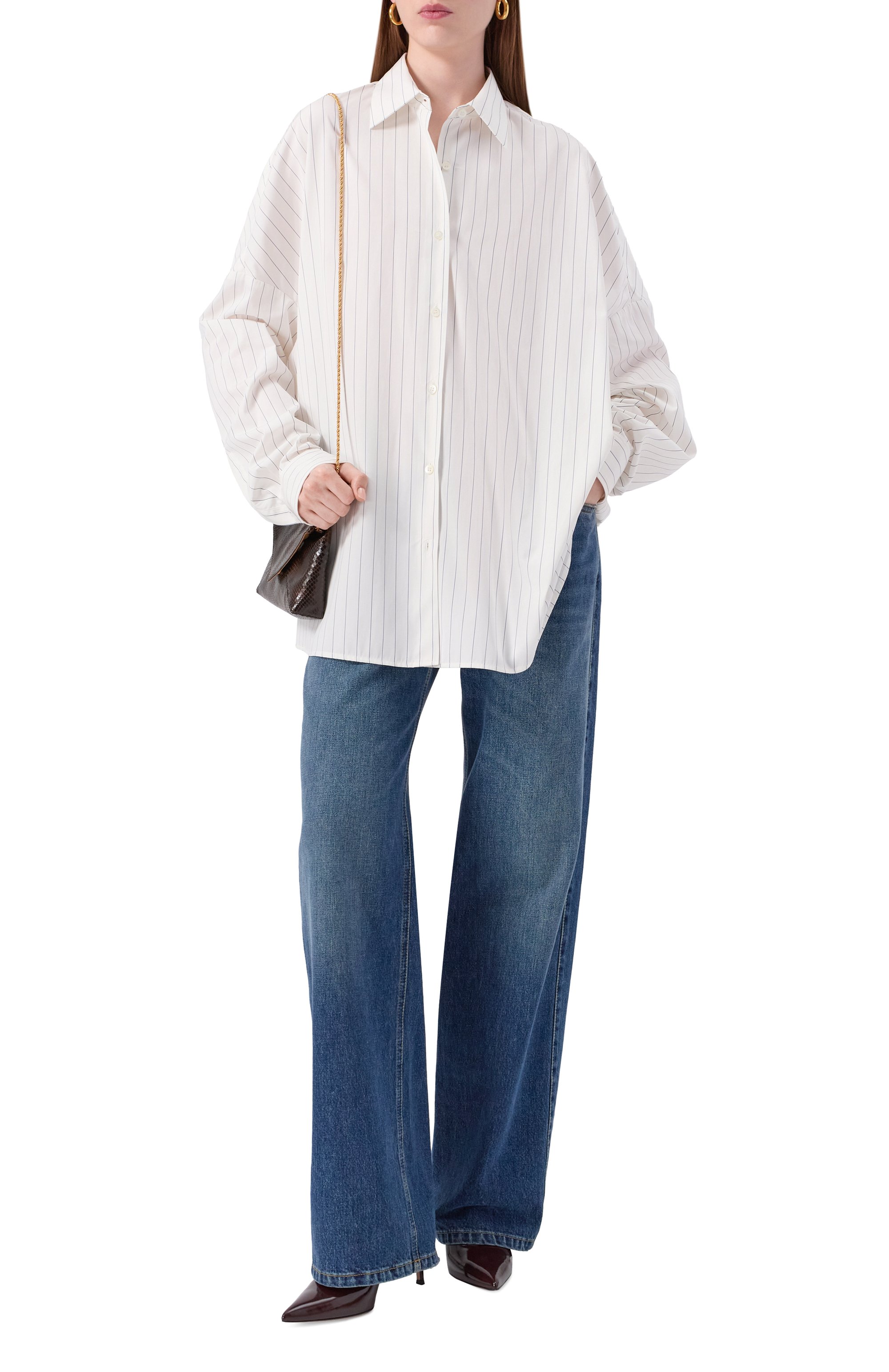 Хлопковая рубашка DRIES VAN NOTEN, арт. 010700-2021-509, фото 2