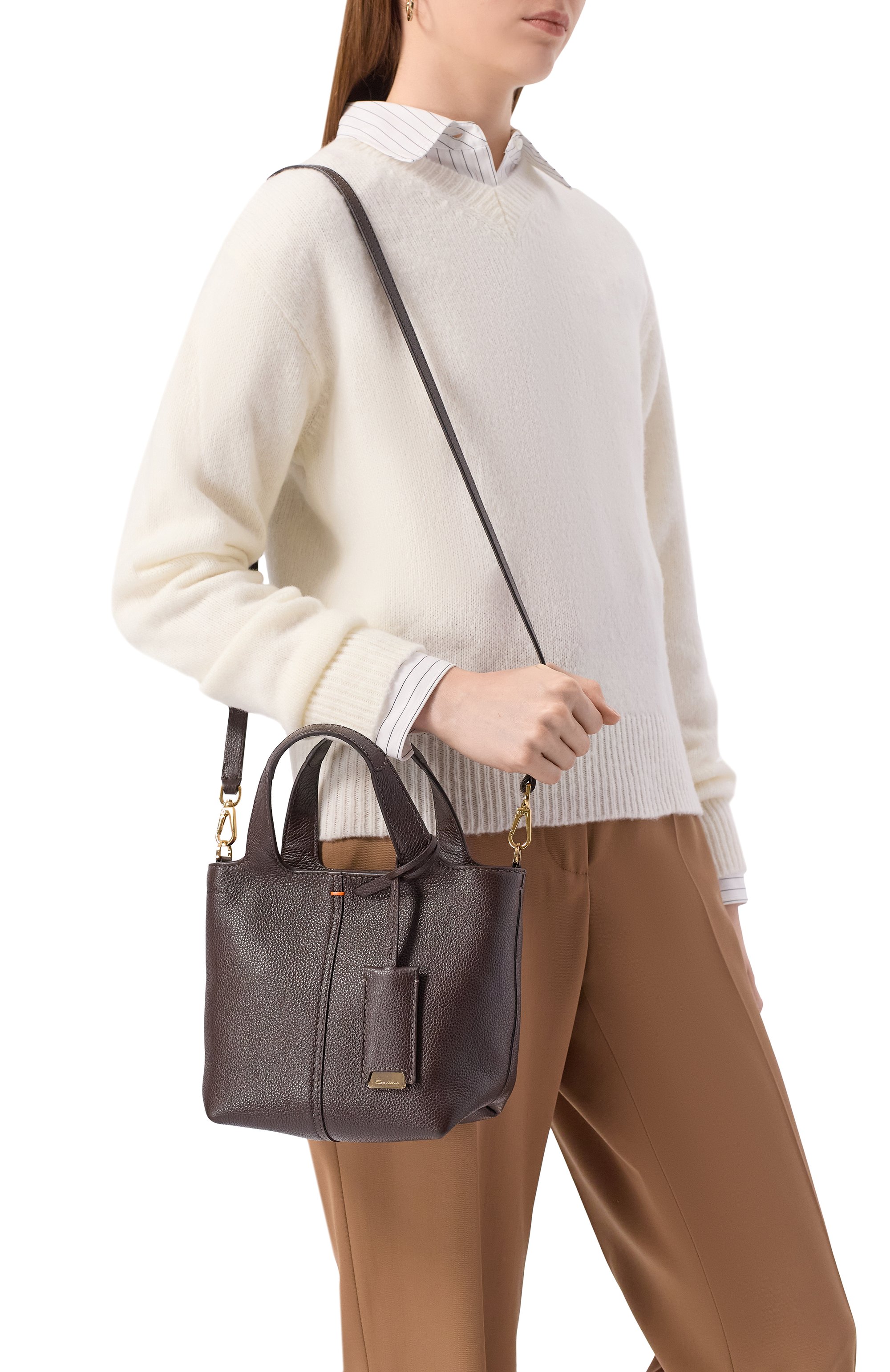 Сумка chapelier mini SANTONI, арт. DIBGA2839BA-HWIA, фото 2