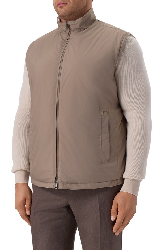 Двусторонний жилет Paul&Shark 14312604/3XL-6XL Кремовый  14312604/3XL-6XL Фото 6