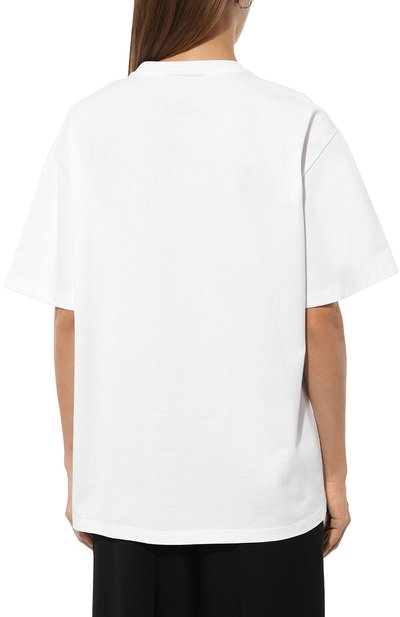 Хлопковая футболка GANNI, арт. T3790, фото 4