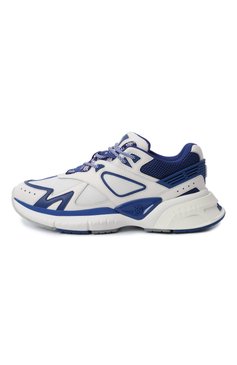 Мужские кожаные кроссовки ma runner AMIRI белого цвета, арт. AMF0SR1089 | Фото 4 (Материал внутренний: Текстиль; Материал внешний: Натуральная кожа; Драгоценные камни: Проставлено; Подошва: Массивная; Материал сплава: Проставлено; Стили: Классический; Кросс-КТ: Низкие; Материал утеплителя: Без утеплителя)
