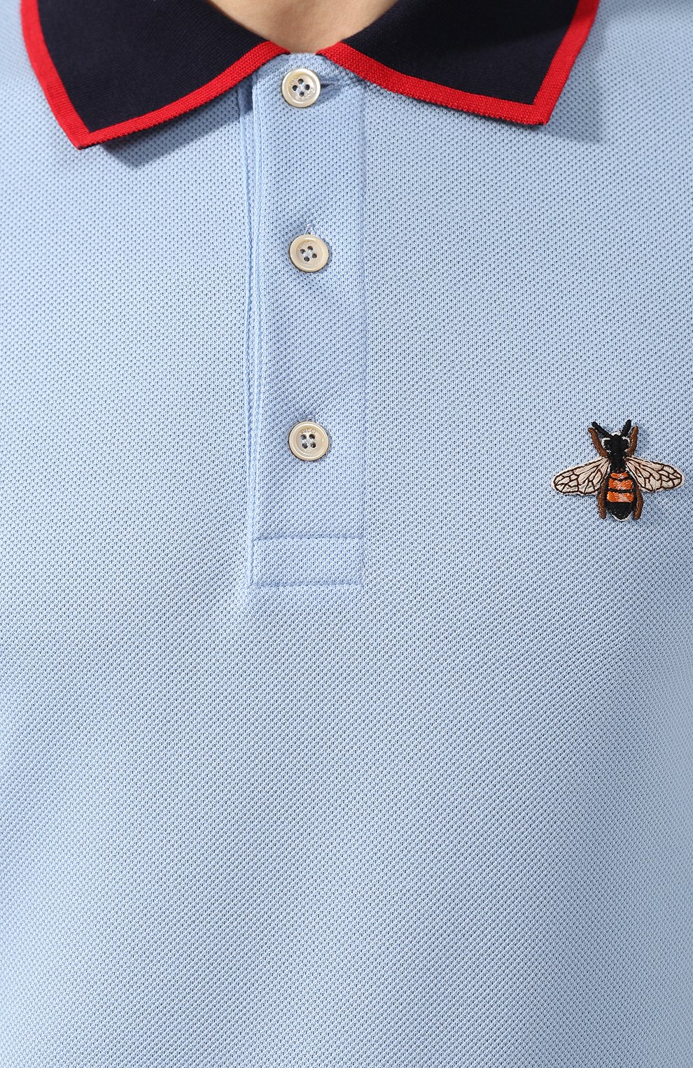 Хлопковое поло GUCCI, арт. 500971/X9M37, фото 5