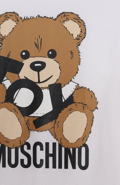 Хлопковый лонгслив MOSCHINO, арт. HU000X/LAA03/10-14, фото 3