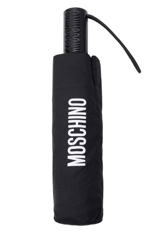 Складной зонт Moschino 8967-0PENCL0SE Чёрный  8967-0PENCL0SE Фото 4