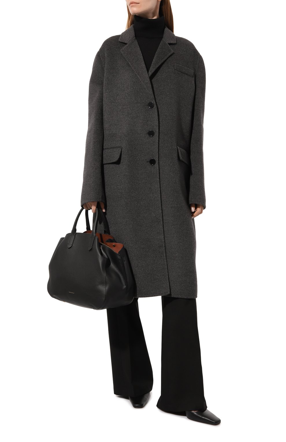 Сумка soft-wear medium COCCINELLE черного цвета по цене 45000 руб., арт. E1 P5A 18 01 01, фото 7 Сумка soft-wear medium COCCINELLE, арт. E1 P5A 18 01 01, фото 7