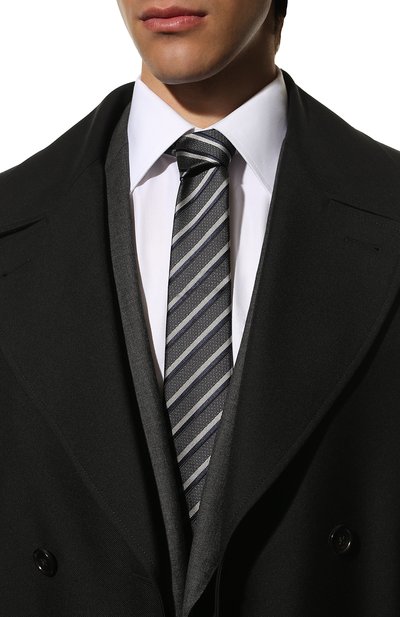 Шелковый галстук GIORGIO ARMANI, арт. 360054/2F910, фото 2