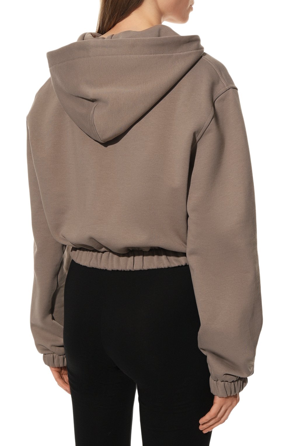 Хлопковая толстовка HINNOMINATE серого цвета по цене 15150 руб., арт. HDW2/HNW352, фото 4 Хлопковая толстовка HINNOMINATE, арт. HDW2/HNW352, фото 4