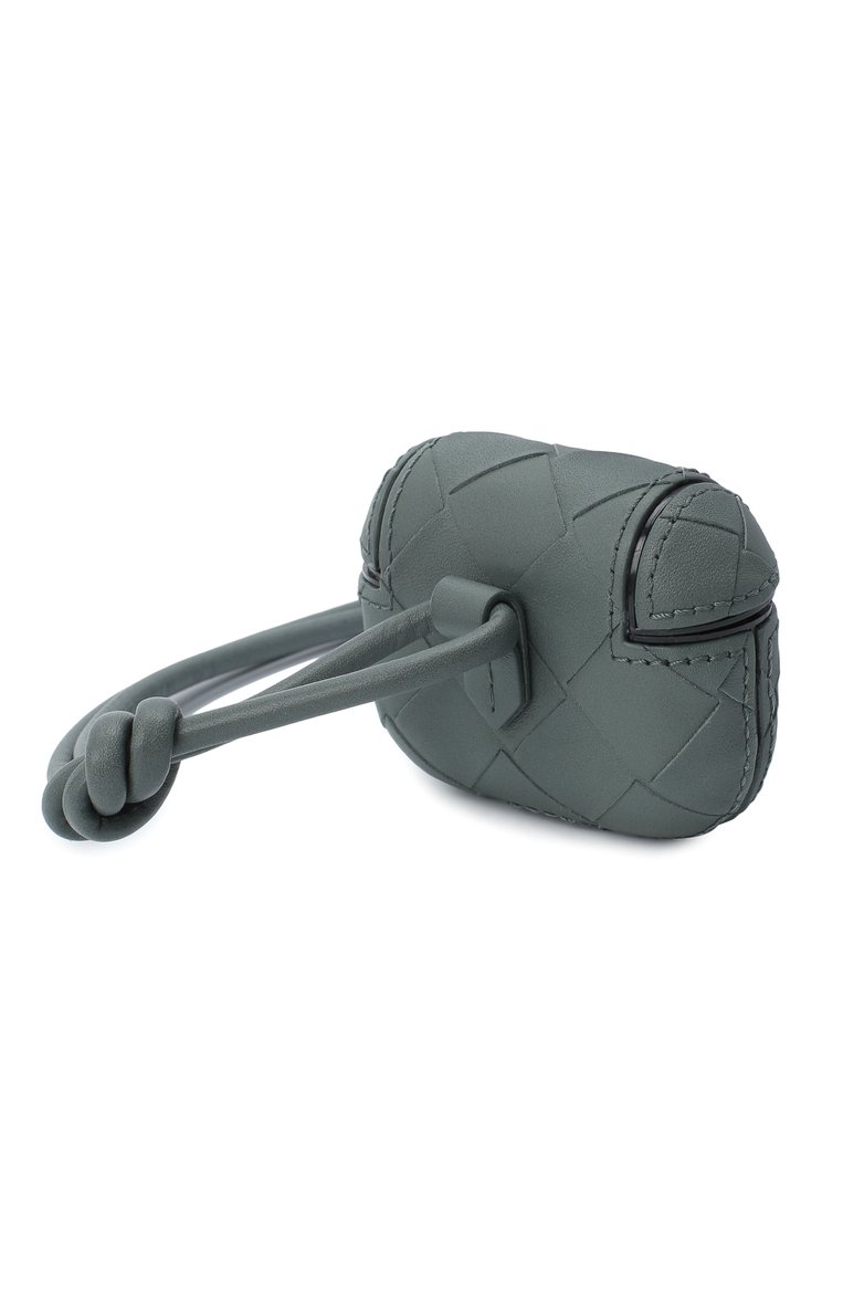 Чехол для airpods pro BOTTEGA VENETA светло-серого цвета, арт. 630338/VCPQ1 | Фото 2 (Женское Кросс-КТ: Кожа AirPods; Региональные ограничения белый список (Axapta Mercury): RU, Не проставлено; Нос: Не проставлено)