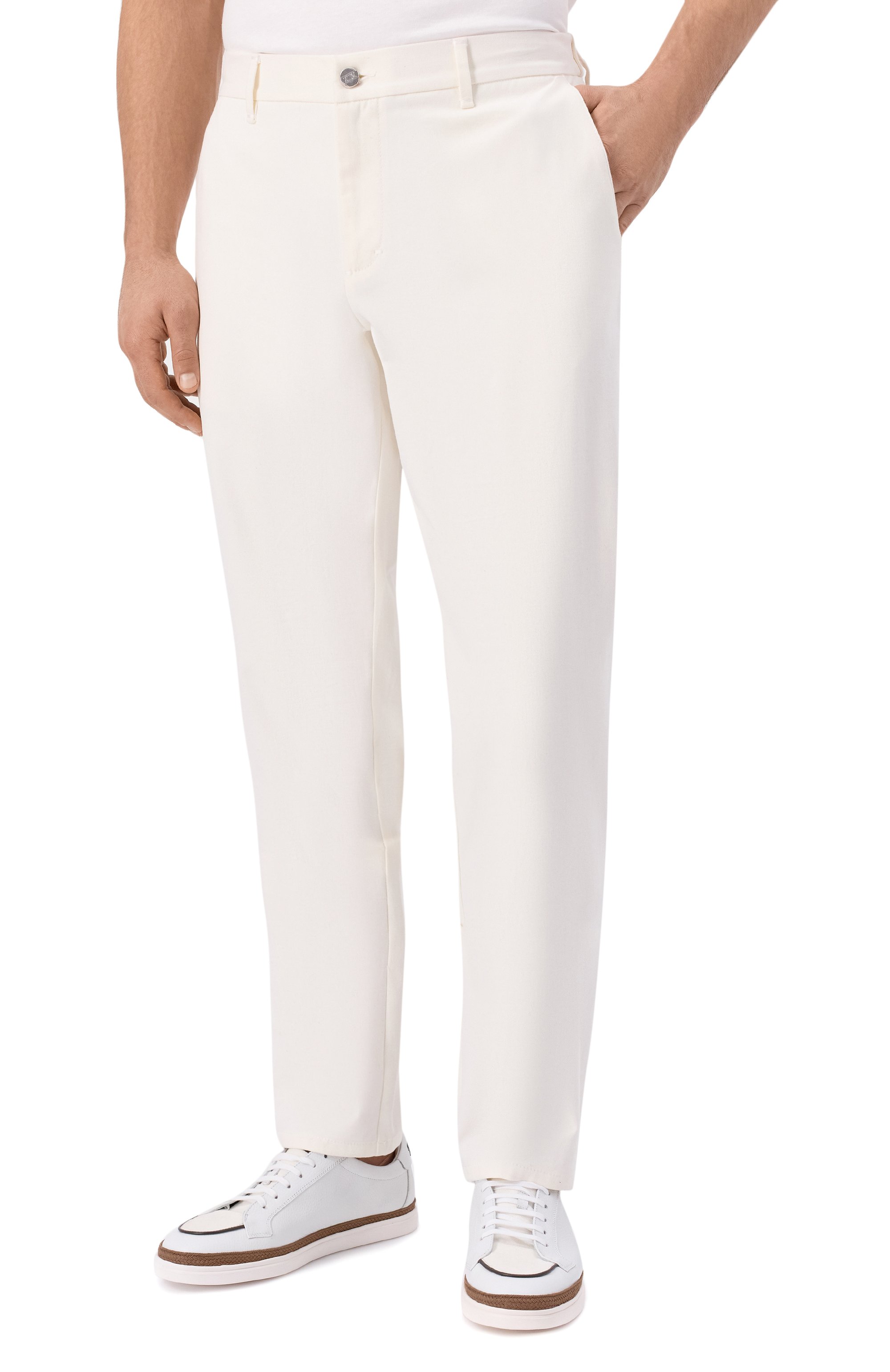 Хлопковые брюки ZILLI, арт. KZMN01M0300VSTG00, фото 3