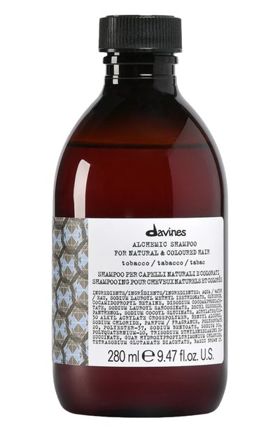 Женский шампунь для натуральных и окрашенных волос alchemic, табак (280ml) DAVINES, арт. 67220