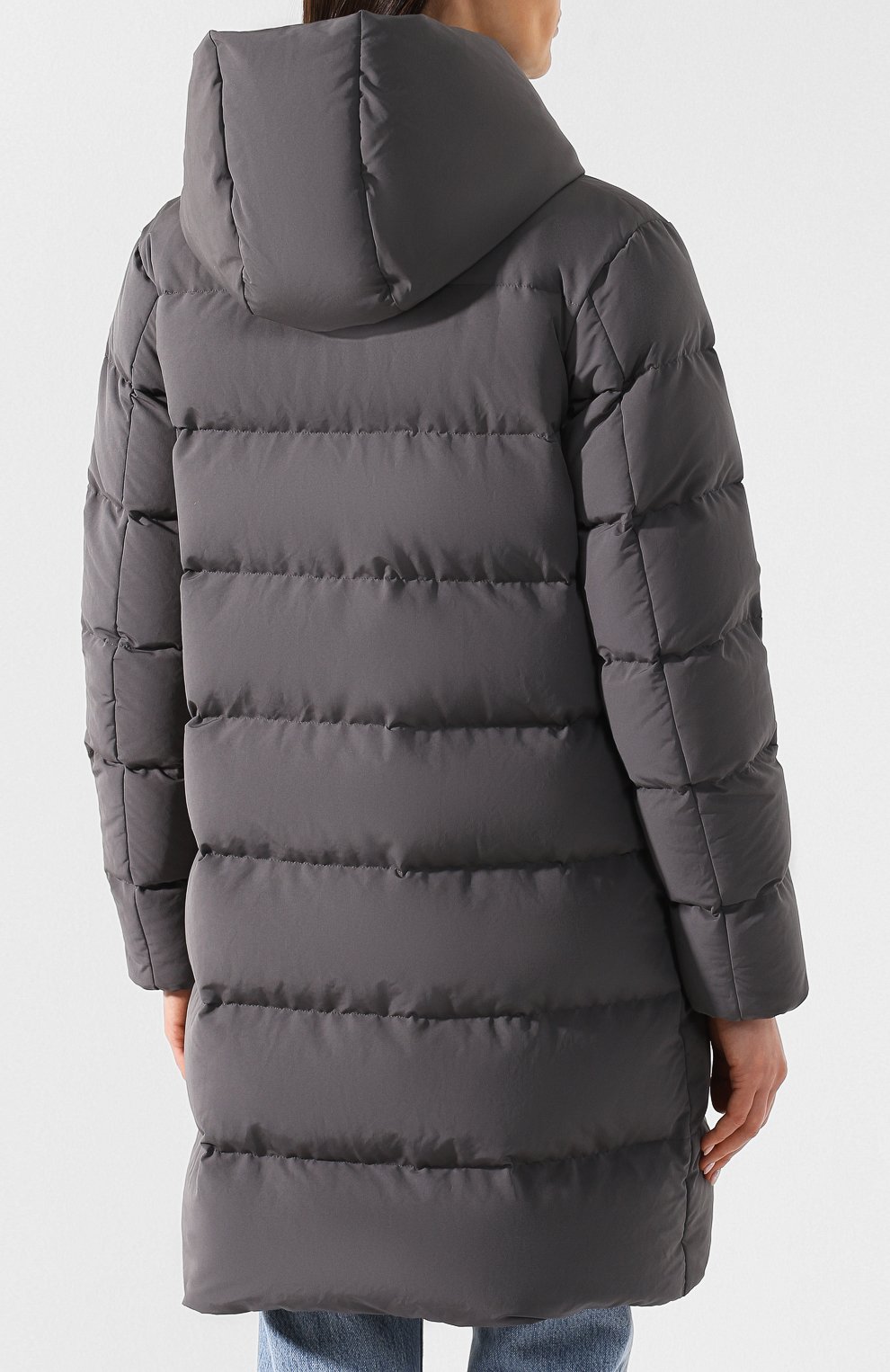 Пуховик с капюшоном ADD, арт. YAW883, фото 4