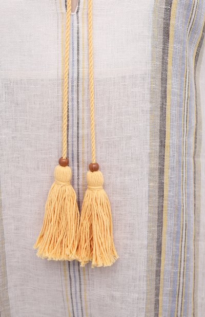 Льняная туника TORY BURCH, арт. 87530, фото 5