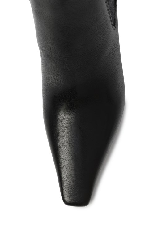 Кожаные ботильоны Brunello Cucinelli MZ0RC3008P Чёрный  MZ0RC3008P Фото 6