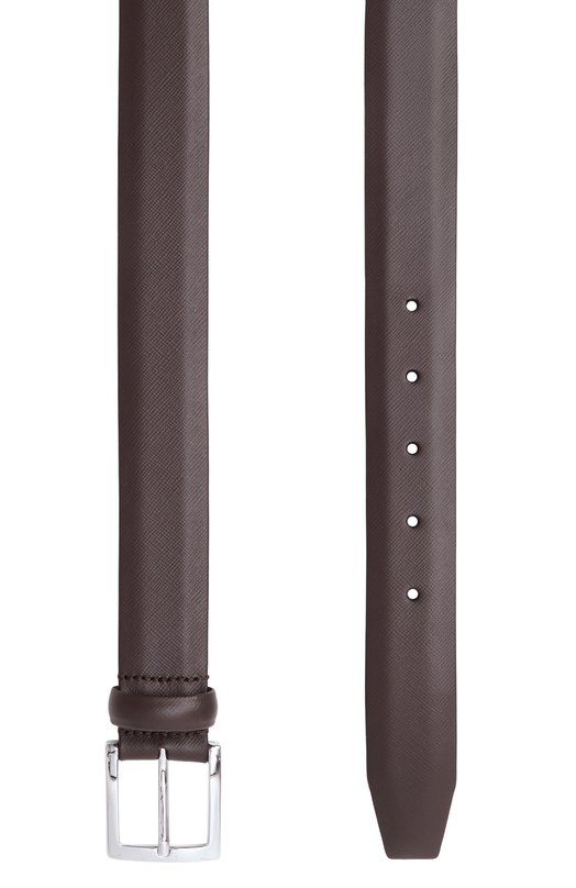 Кожаный ремень Kiton USC3602N0132703 Коричневый  USC3602N0132703 Фото 3