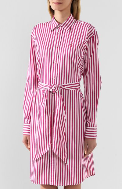 Хлопковое платье POLO RALPH LAUREN, арт. 211781122, фото 3