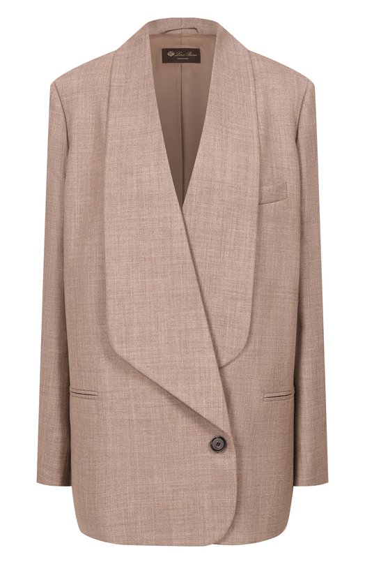 Шерстяной жакет Loro Piana FA06453 Бежевый FA06453