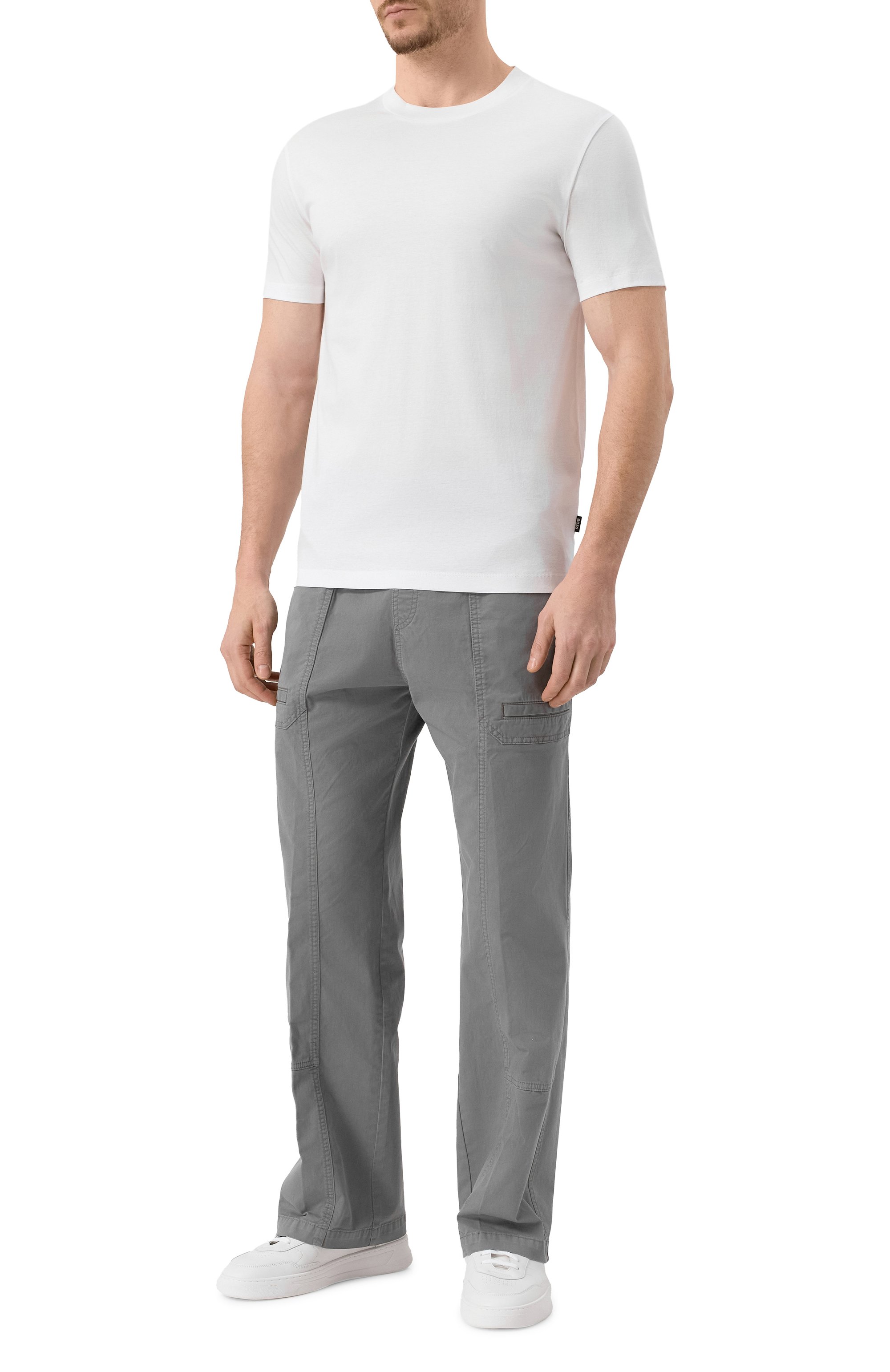 Хлопковая футболка BOSS, арт. 50523931, фото 2