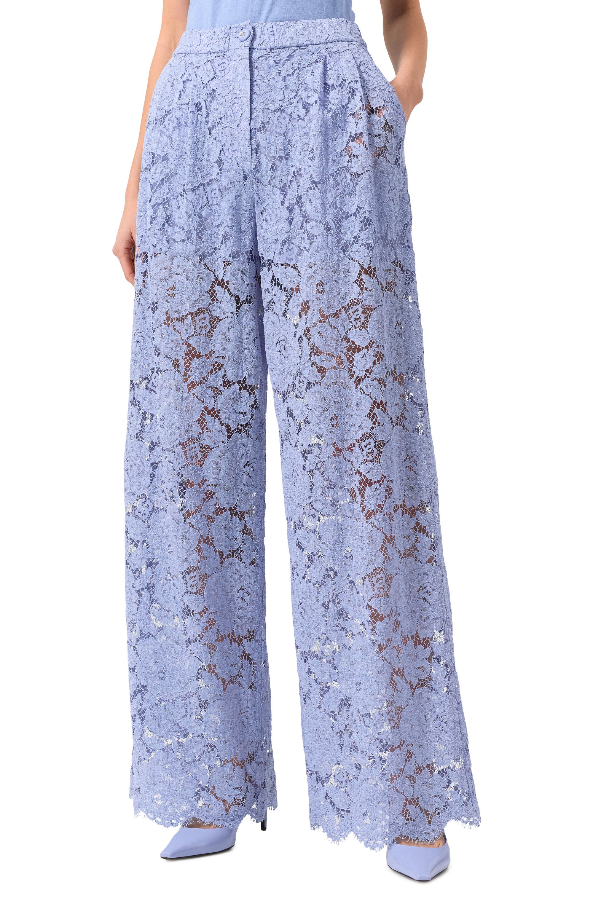 Брюки из вискозы и хлопка DOLCE & GABBANA, арт. FTC1YT/HLM7L, фото 3