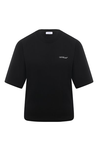 Женская хлопковая футболка OFF-WHITE, арт. 0WAA124S24JER002