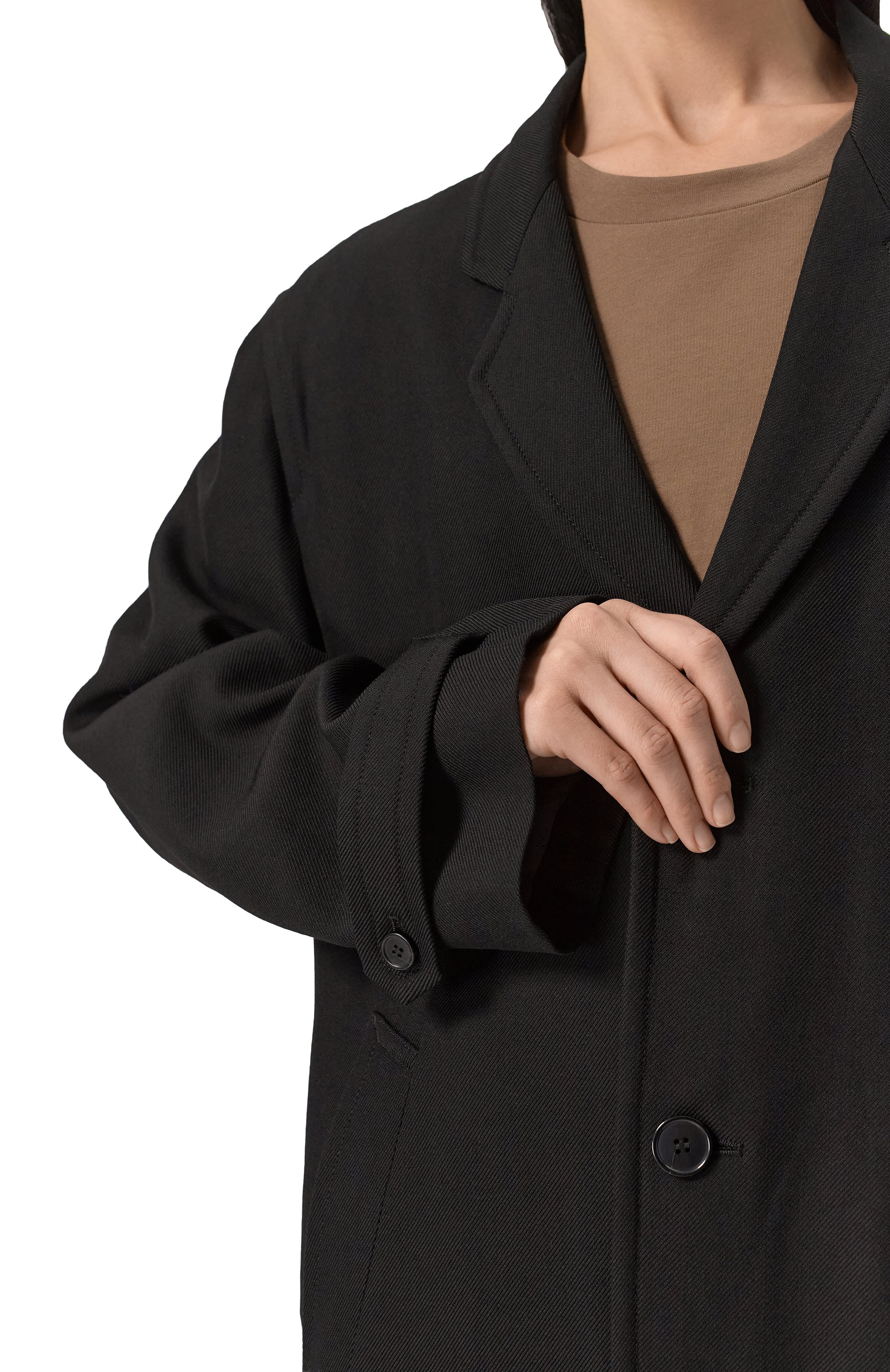 Пальто из шерсти и вискозы MAISON MARGIELA, арт. S51AA0354/M35315, фото 5