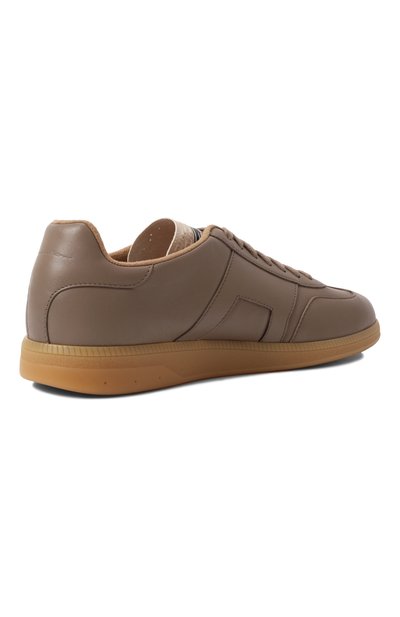 Кожаные кеды dbs oly SANTONI, арт. MBPG22023FARKDWT, фото 5