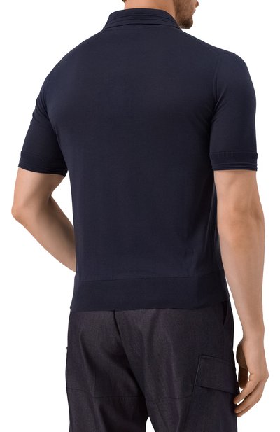 Шелковое поло DOLCE & GABBANA, арт. GXZ02Z/JBSLV, фото 4