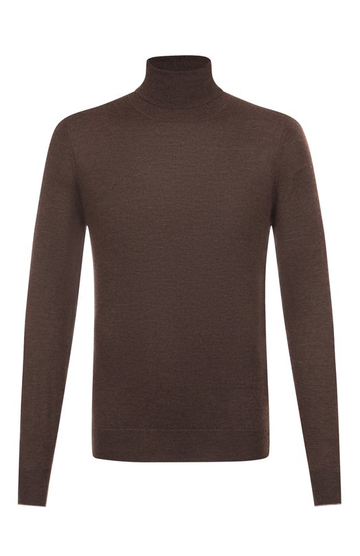 Водолазка из кашемира и шелка Brunello Cucinelli M2300103 Коричневый M2300103