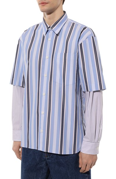 Хлопковая рубашка DRIES VAN NOTEN, арт. 231-020716-6026, фото 3