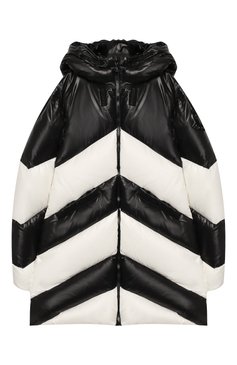 Детская пуховое пальто faucille MONCLER ENFANT черного цвета, арт. E2-954-49304-05-68950/8-10A | Фото 1 (Кросс-КТ: Зима; Девочки Кросс-КТ: Пуховик-верхняя одежда; Рукава: Длинные; Материал внешний: Синтетический материал; Материал подклада: Синтетический материал; Материал утеплителя: Пух и перо; Статус проверки: Проверена категория; Ростовка одежда: 8 лет | 128 см)