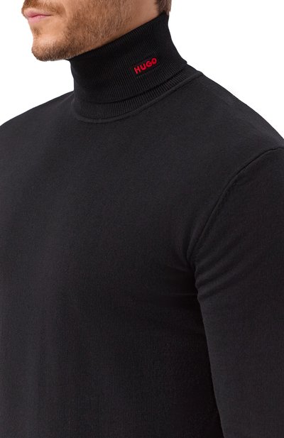 Шерстяная водолазка HUGO, арт. 50474174, фото 5