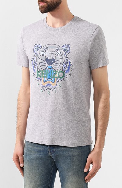 Хлопковая футболка KENZO, арт. F965TS0504YA, фото 3