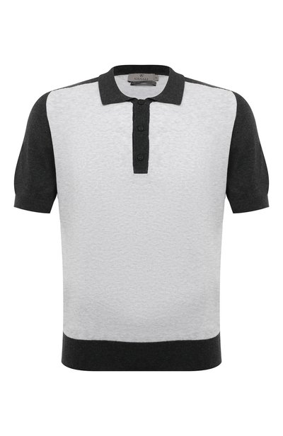 Хлопковое поло CANALI, арт. C0893/MY01482, фото 1