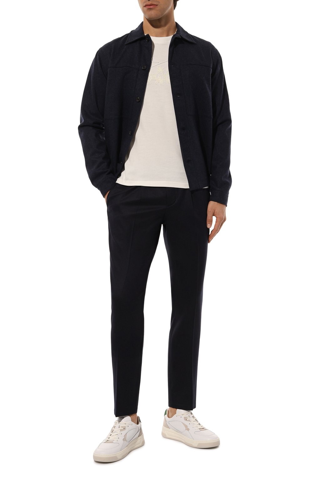 Хлопковая футболка PAUL&SHARK, арт. 14311632/S, фото 2