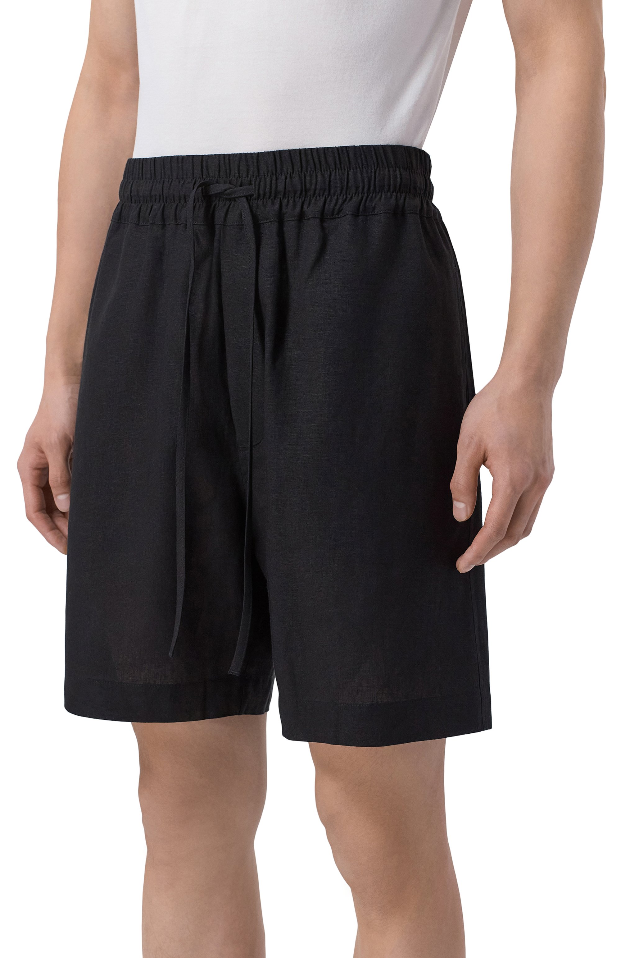 Шорты изо льна и вискозы HINNOMINATE, арт. HMABM01553, фото 3