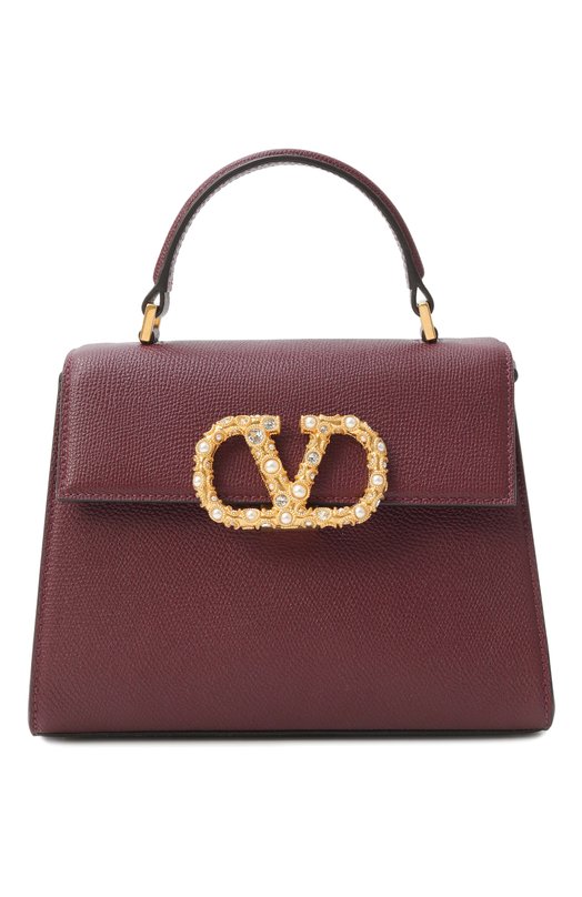 Сумка Vsling small Valentino 7W2B0F53/XPW Бордовый 7W2B0F53/XPW