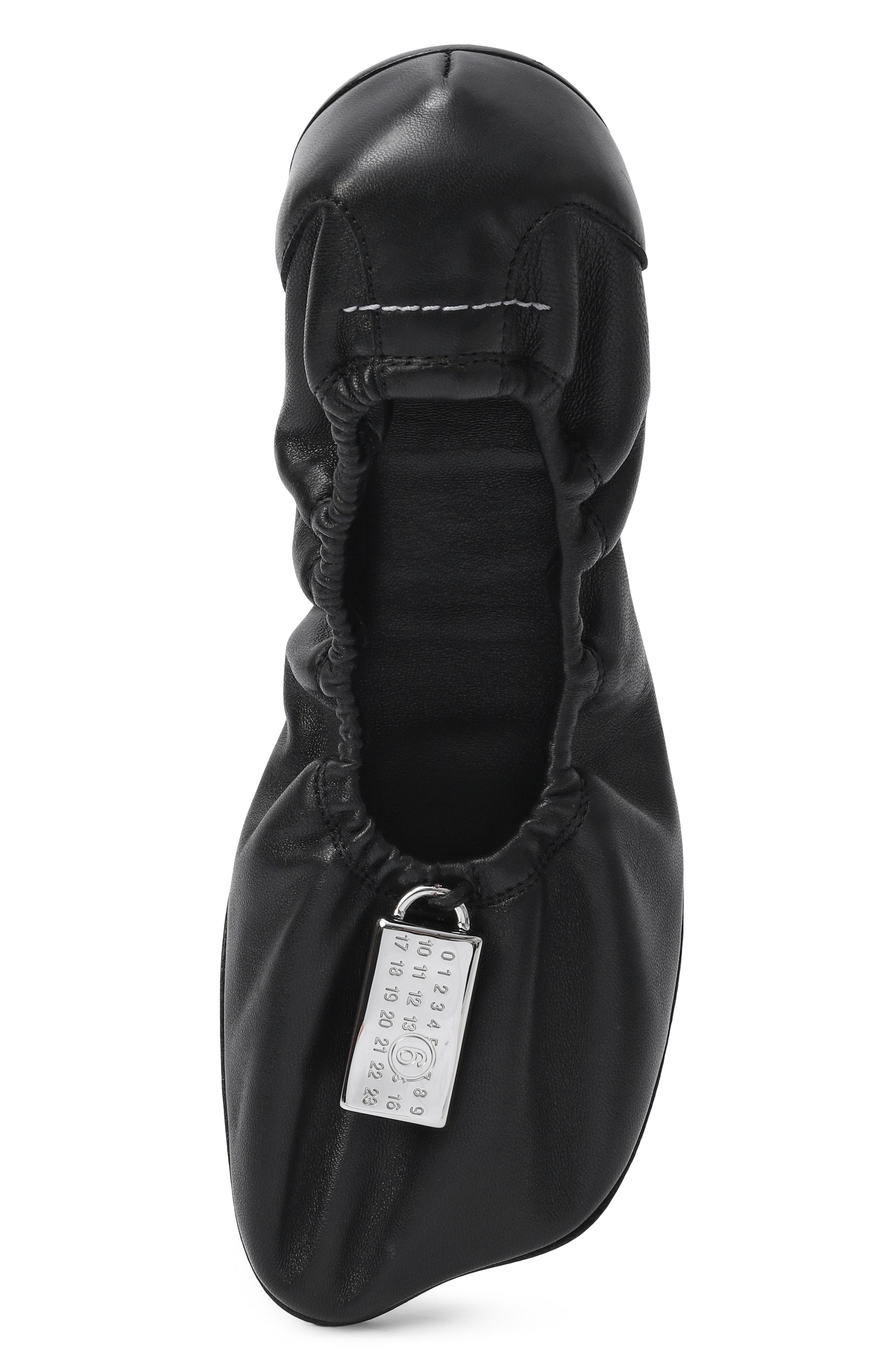 Кожаные балетки numeric MM6, арт. S59WZ0106/P7565, фото 6
