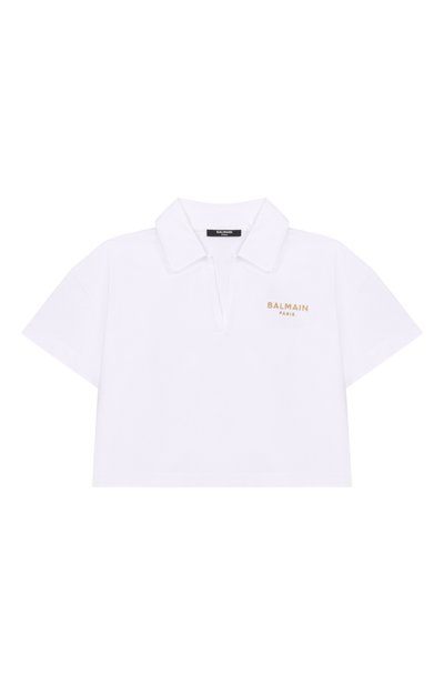Хлопковое поло BALMAIN, арт. BY8B31