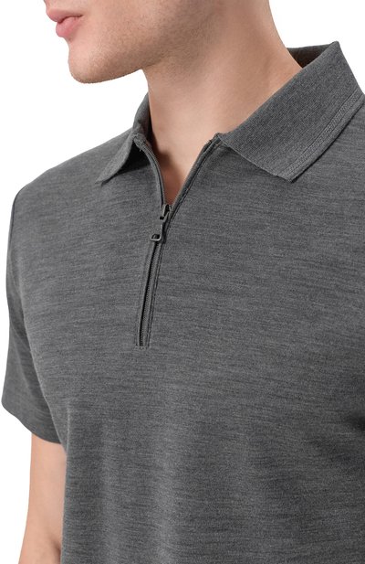 Поло из шерсти и шелка PAUL&SHARK, арт. 15311701, фото 5