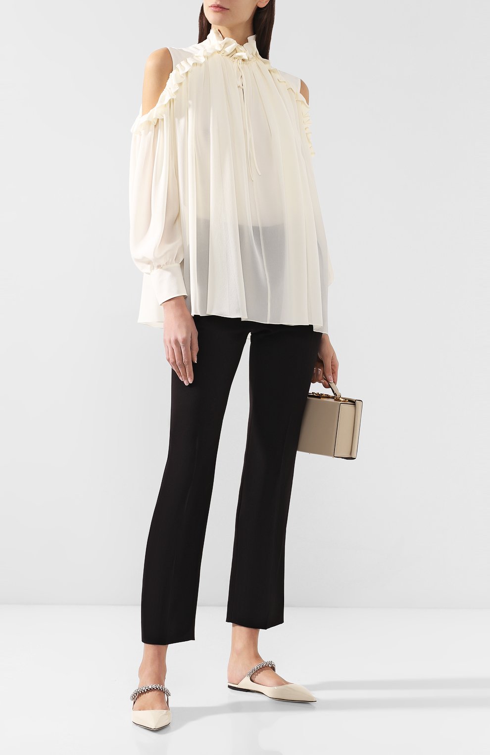 Лаковые сабо bing JIMMY CHOO, арт. BING FLAT/PAT, фото 2