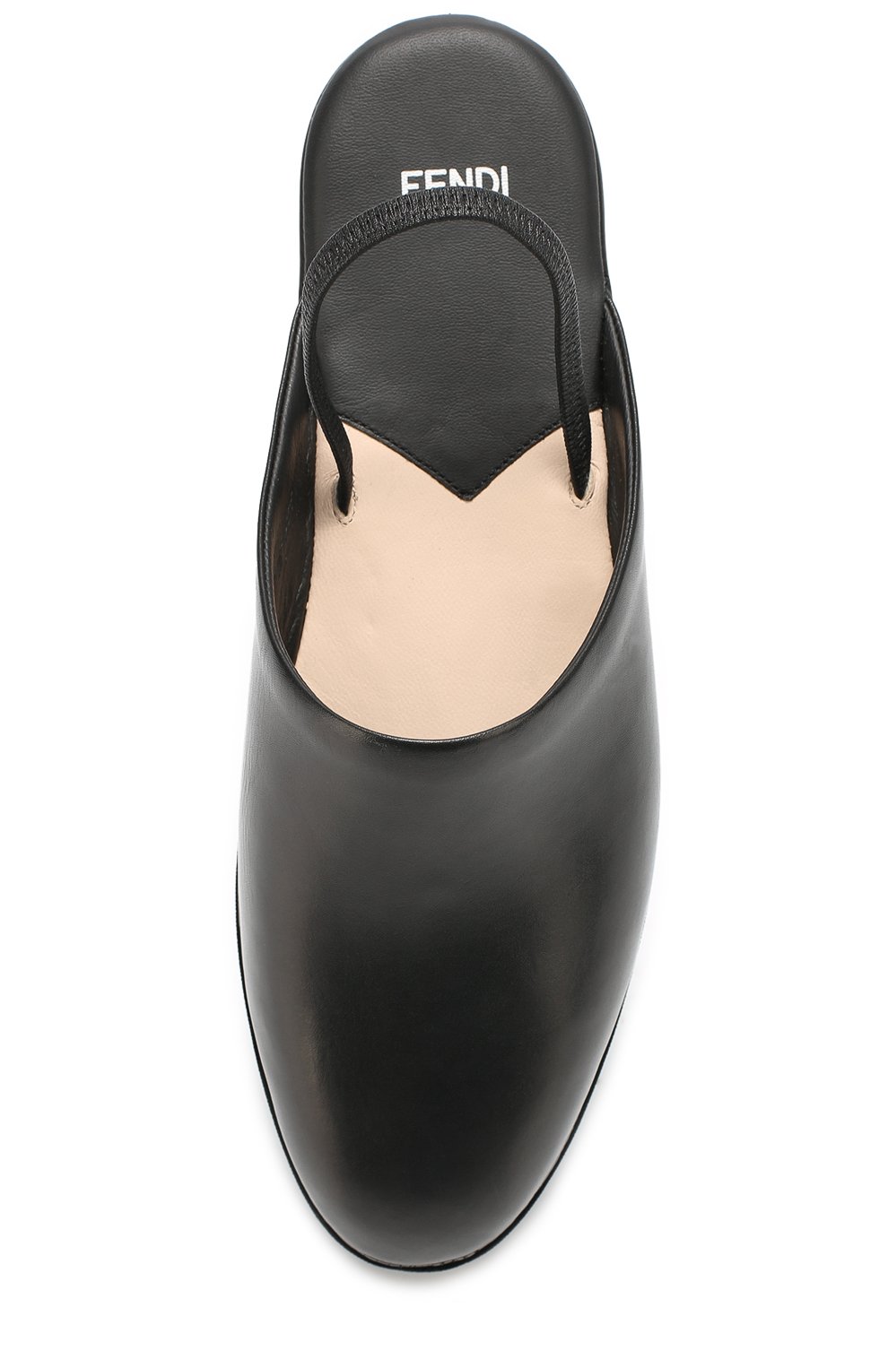 Кожаные сабо на платформе FENDI, арт. 806207/MWY, фото 4